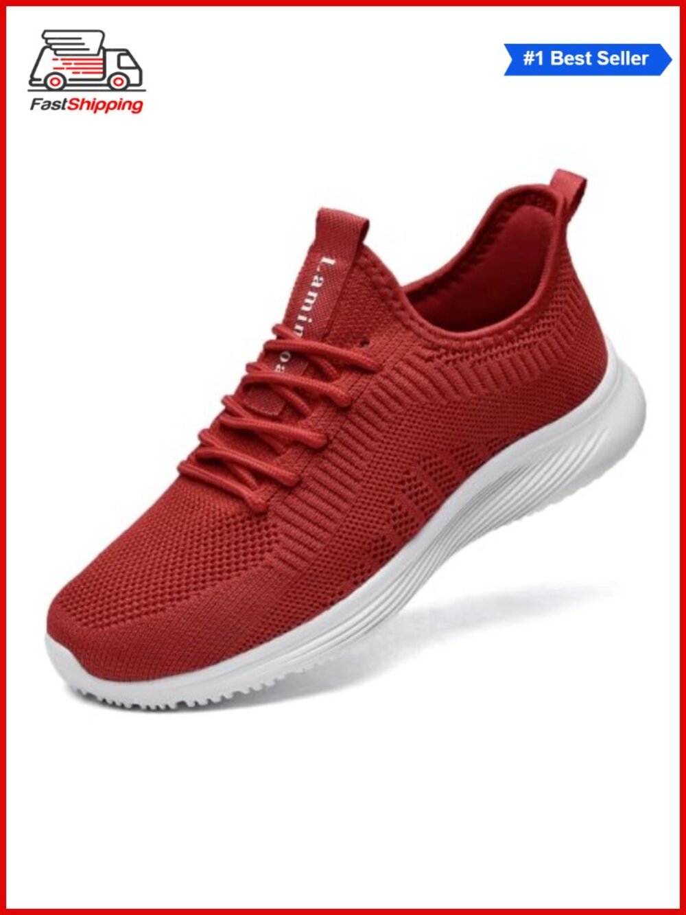 ✨ Lamincoa Women's Slip-On Walking Sneakers Lightweight Mesh Athletic Shoes